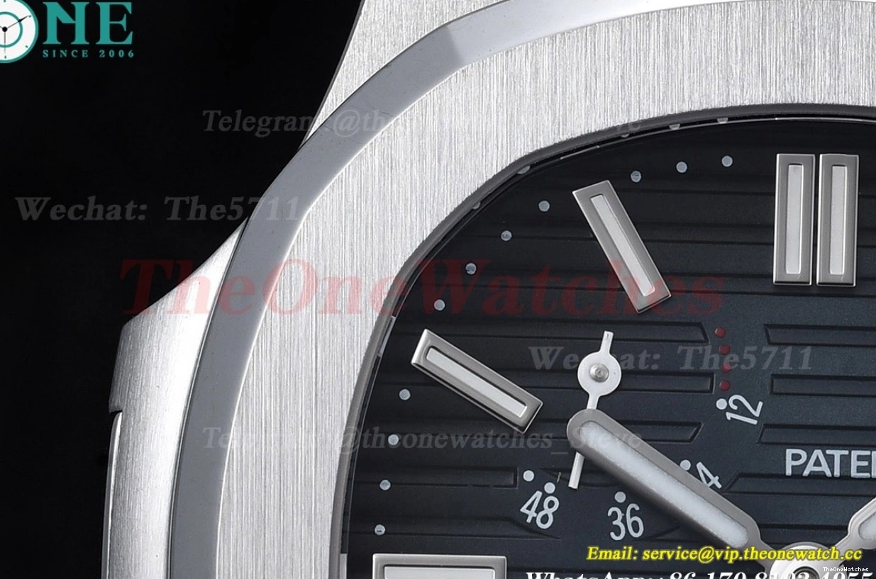 GRF 5712 SS 40mm Nautilus SS A240 Blue Stk 0324